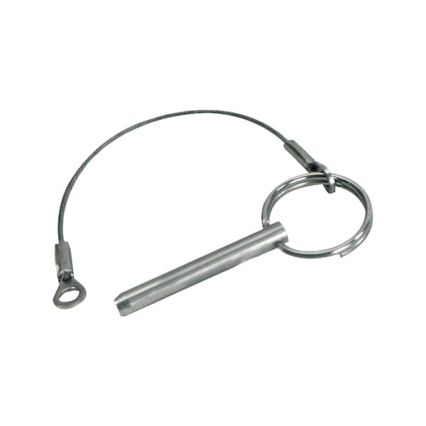 Whitecap Stainless Steel Quick Release Pin with Lanyard & Tab S-1019C - main
